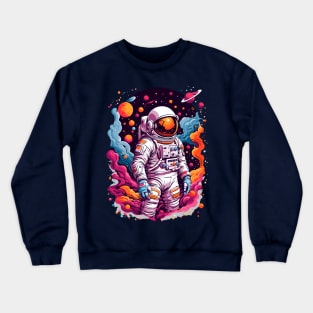 Astronaut Exploration Crewneck Sweatshirt